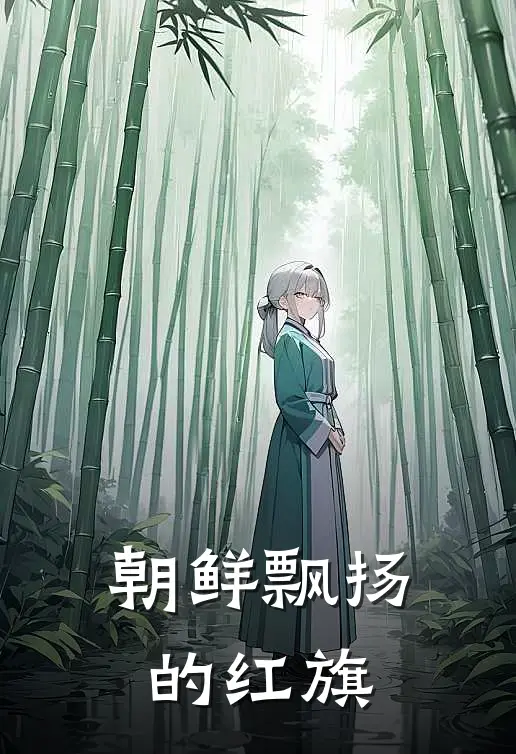 朝鲜飘扬的红旗