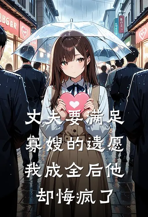 丈夫要满足寡嫂的遗愿，我成全后他却悔疯了