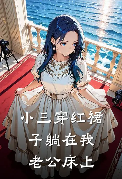 小三穿红裙子躺在我老公床上