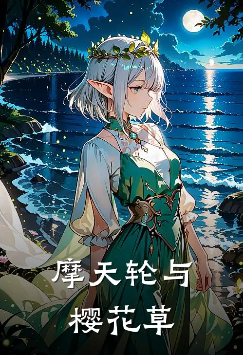 摩天轮与樱花草