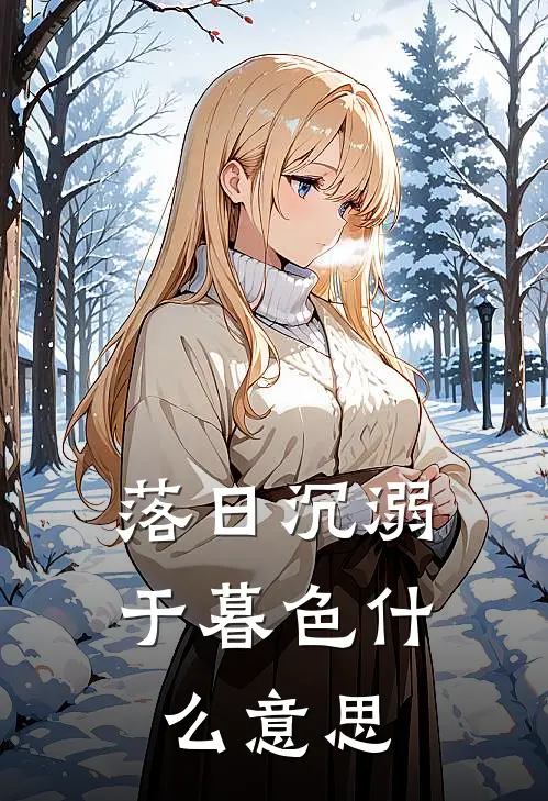 落日沉溺于暮色什么意思