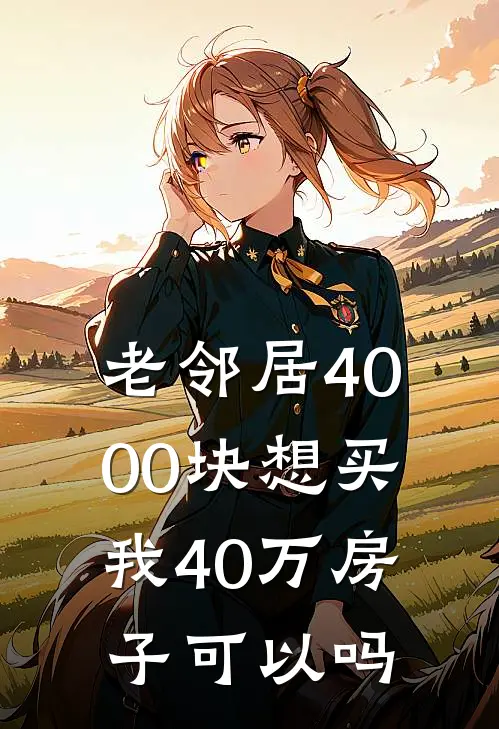 老邻居4000块想买我40万房子可以吗