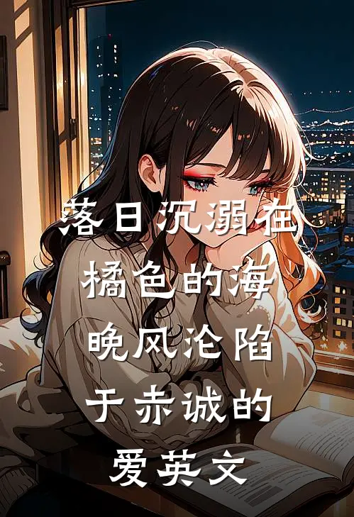 落日沉溺在橘色的海,晚风沦陷于赤诚的爱英文