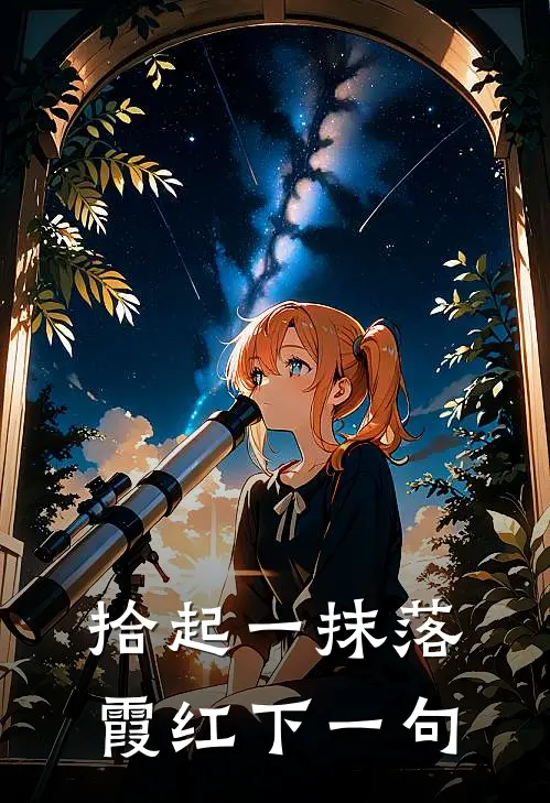 拾起一抹落霞红下一句