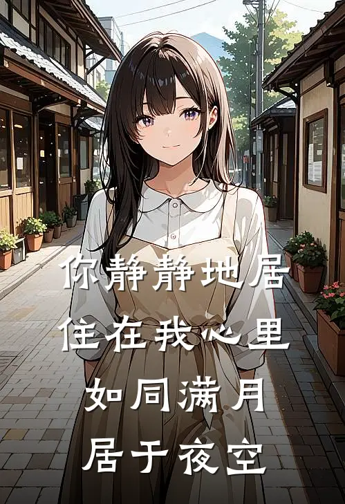 你静静地居住在我心里,如同满月居于夜空