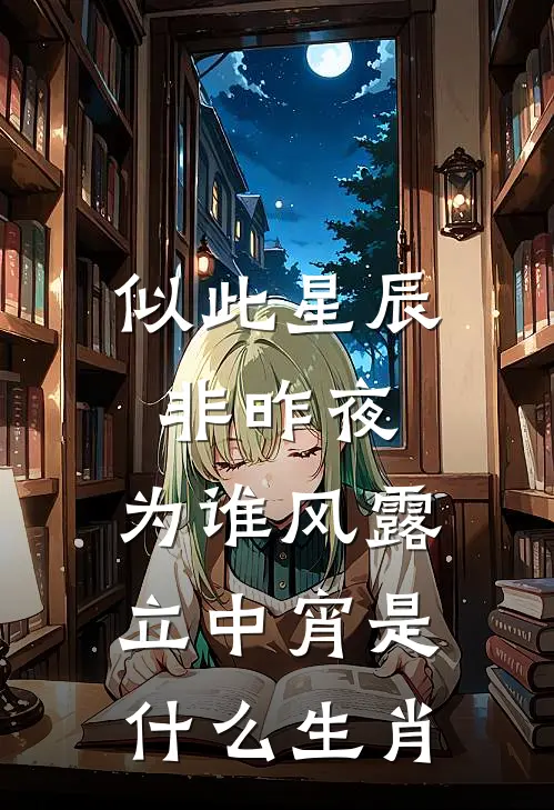 似此星辰非昨夜,为谁风露立中宵是什么生肖