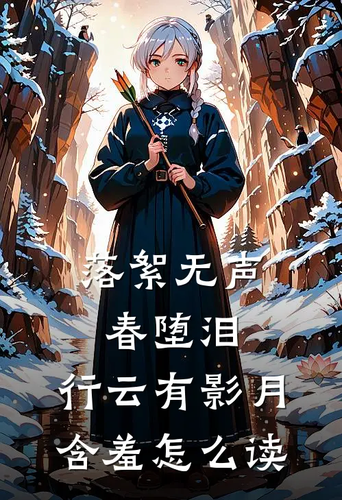 落絮无声春堕泪,行云有影月含羞怎么读