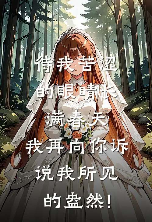 待我苦涩的眼睛长满春天,我再向你诉说我所见的盎然!