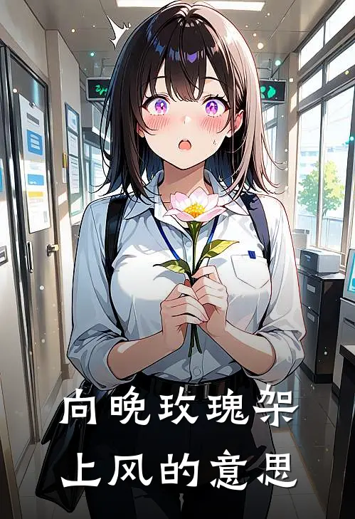 向晚玫瑰架上风的意思