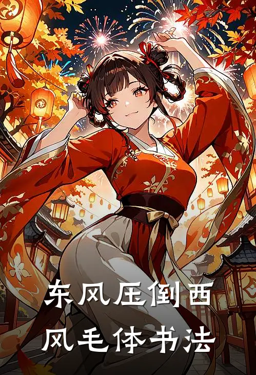 东风压倒西风毛体书法