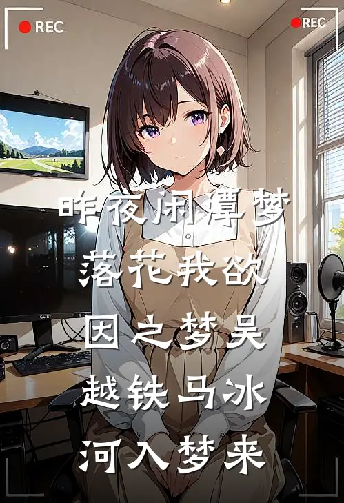 昨夜闲潭梦落花我欲因之梦吴越铁马冰河入梦来