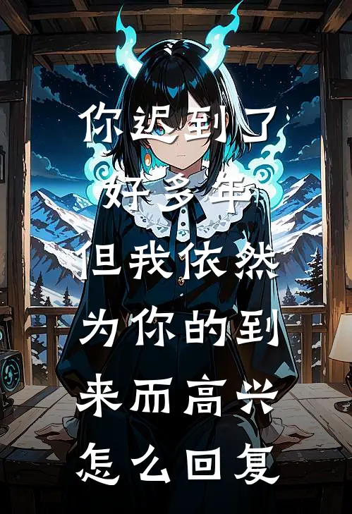 你迟到了好多年,但我依然为你的到来而高兴.怎么回复