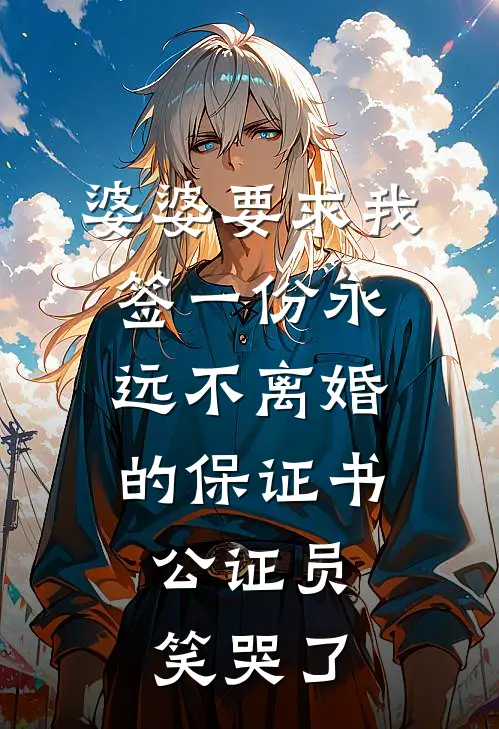 婆婆要求我签一份永远不离婚的保证书，公证员笑哭了