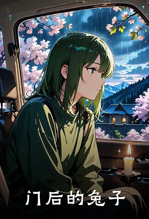 门后的兔子