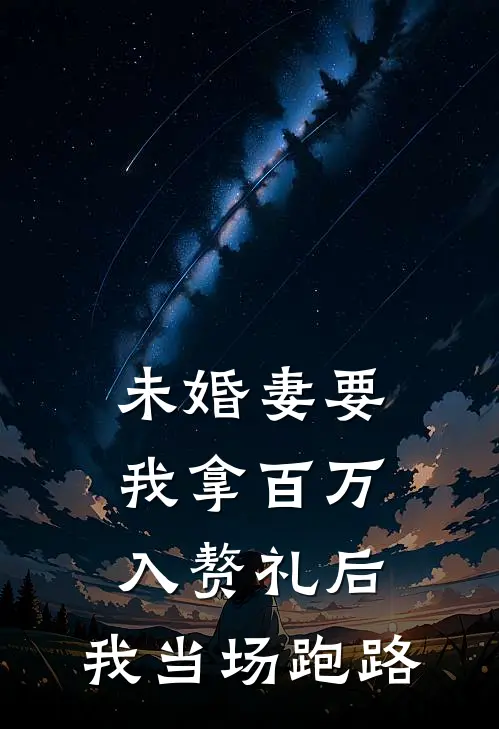 未婚妻要我拿百万入赘礼后，我当场跑路